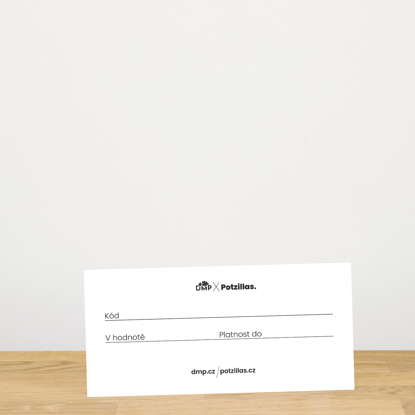 Dárkový poukaz DMP x Potzillas