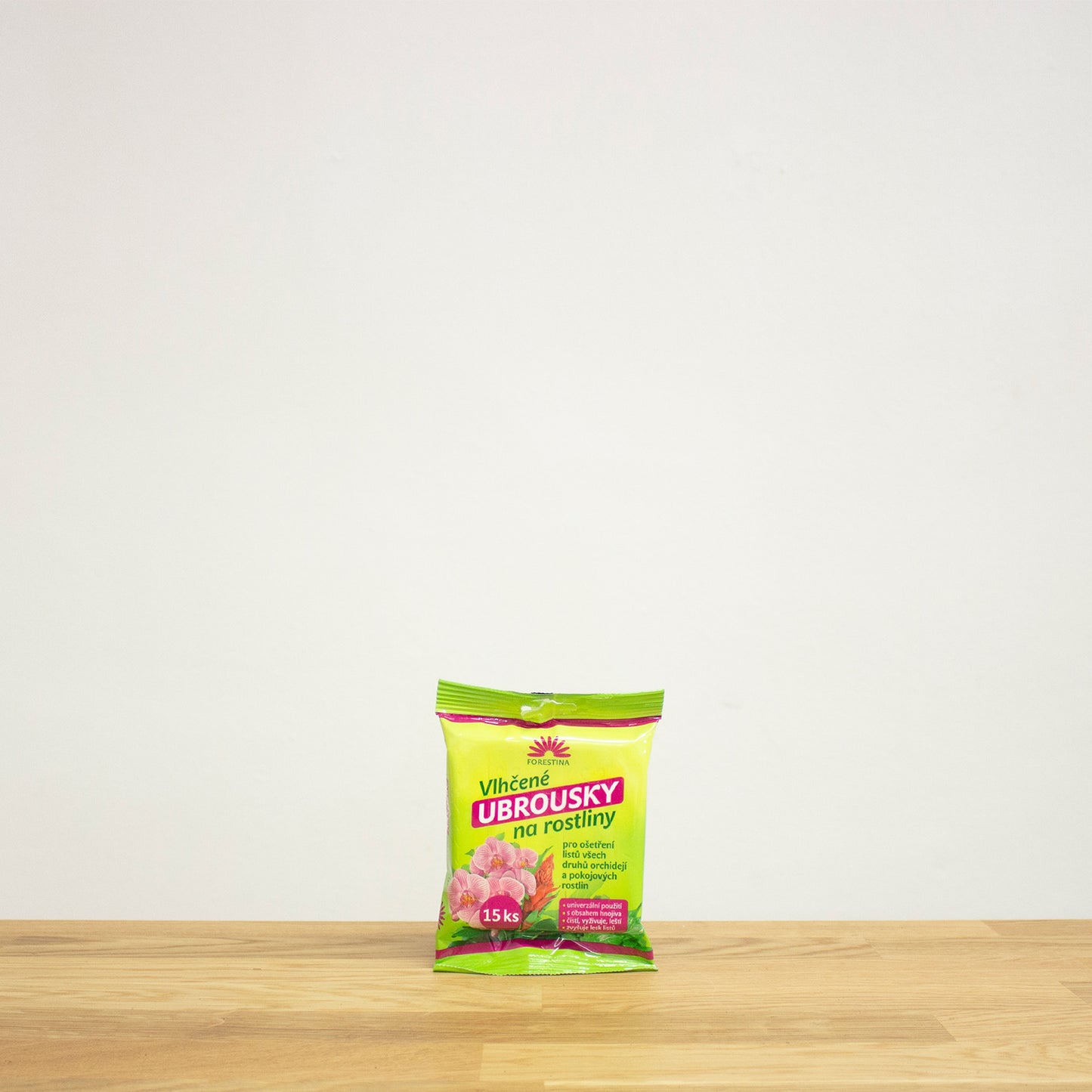 Vlhčené ubrousky na rostliny Forestina