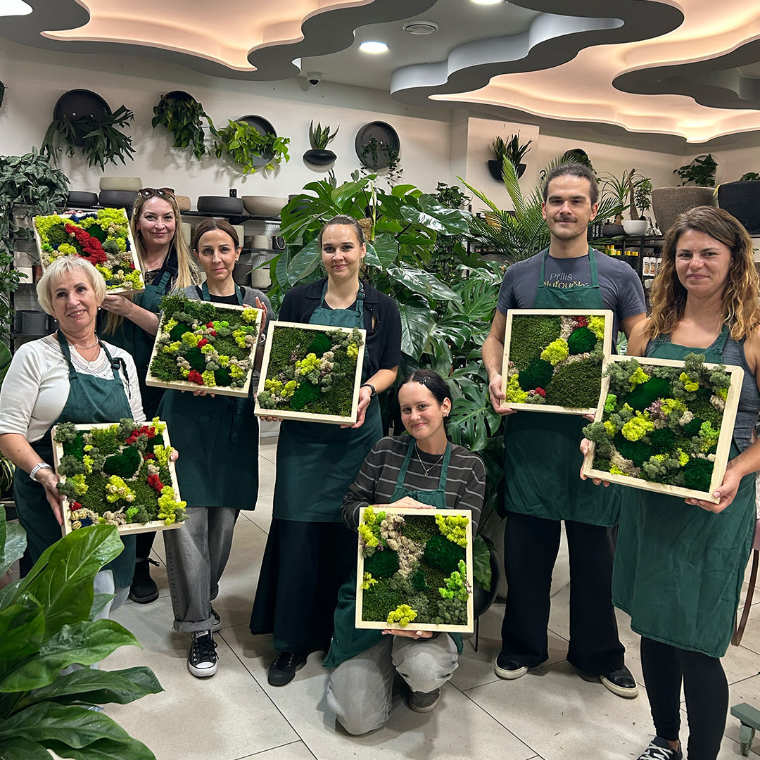 Workshop: Making moss art