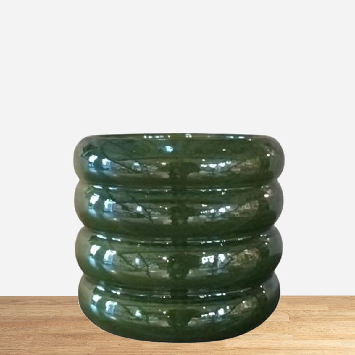 Obal na květináč Bubbee Zelená