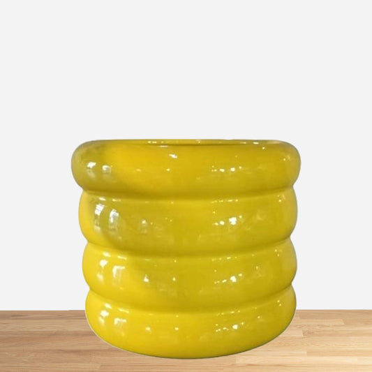 Obal na květináč Bubbee Žlutá