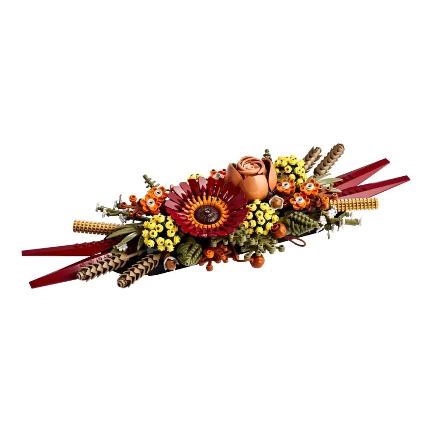 LEGO - Dekorace ze sušených květů