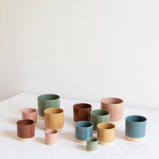 Obal na květináč Eno Zelená