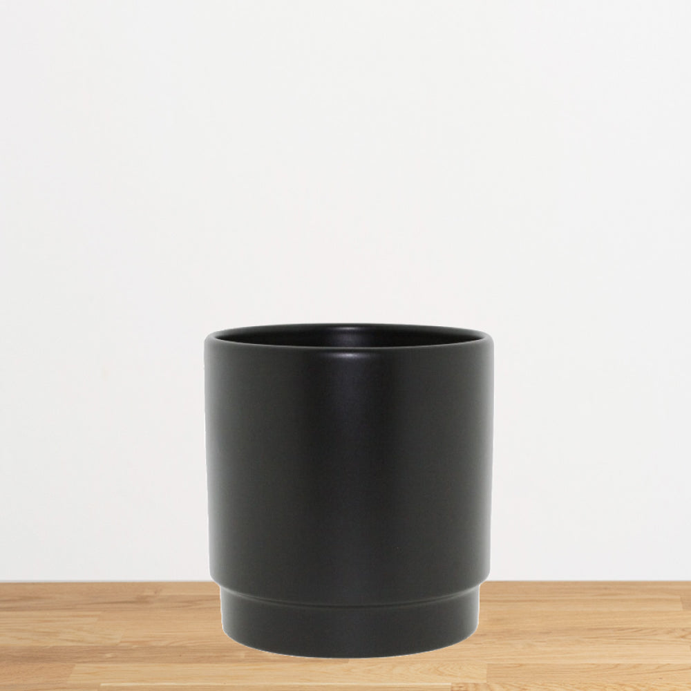 Obal na květináč Sense Matt Černá