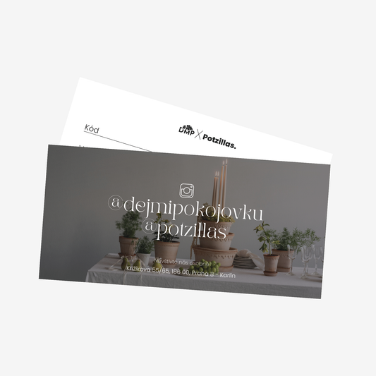 Dárkový poukaz DMP x Potzillas