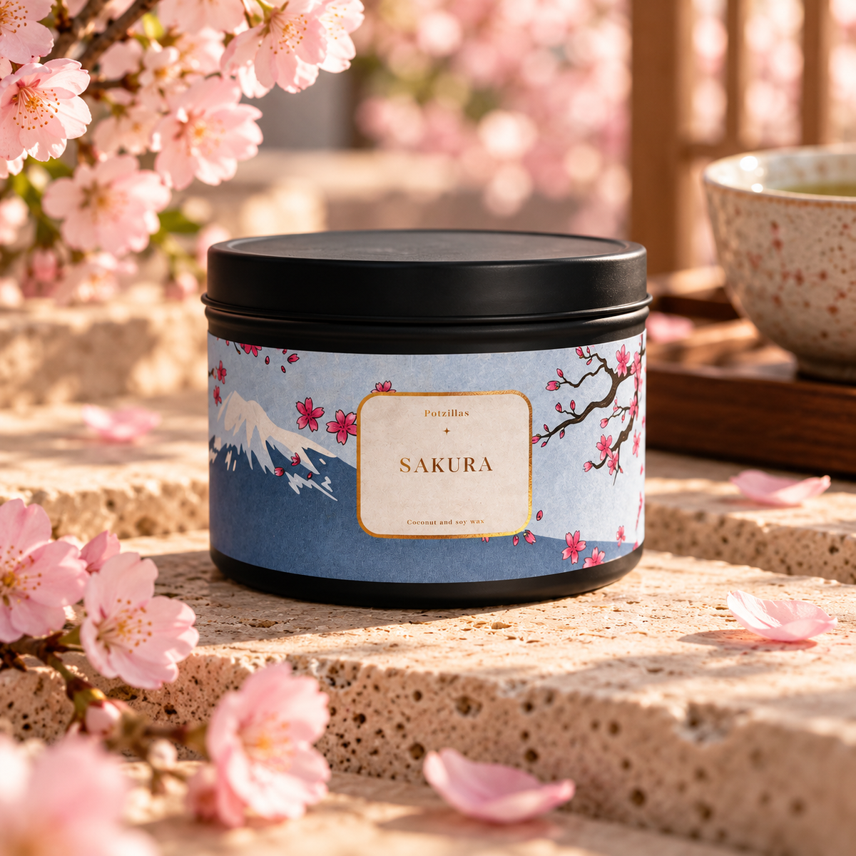 Vonná svíčka Sakura