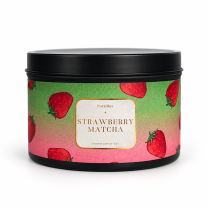 Vonná svíčka Strawberry Matcha