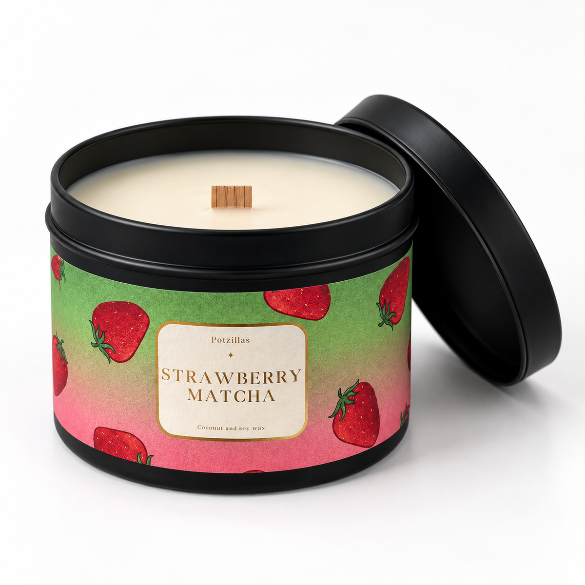 Vonná svíčka Strawberry Matcha