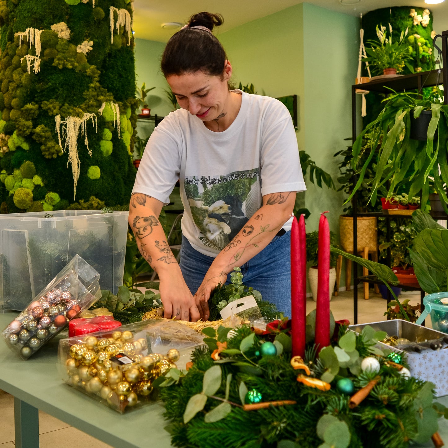 Workshop: Tvorba a dekorování (adventních) věnců